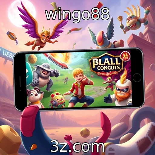 O crescimento do mercado de jogos mobile : wingo88